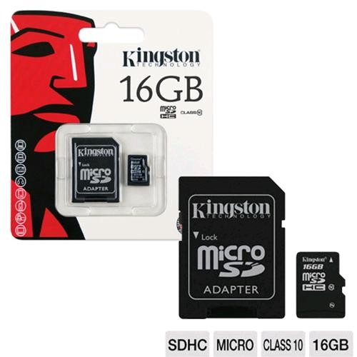 MICRO SD 16GB C10 KINGSTON