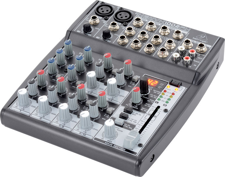 [XENYX-1002FX] MIXER PASSIVO Behringer 10 INGRESSI CON EFFETTI