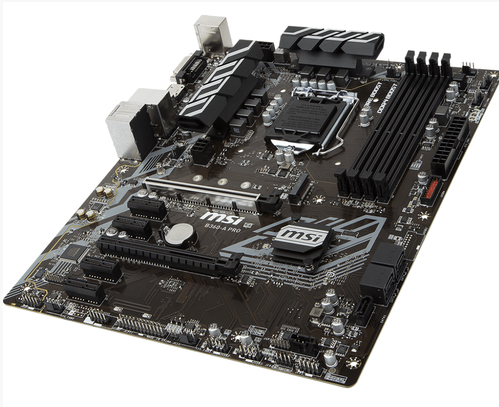 [B360-A PRO] MSI MB B360-A PRO ATX LGA1151 8TH GEN DDR4 PCI-EX1/16 M.2 SATA3 USB3.1 PRO SERIES
