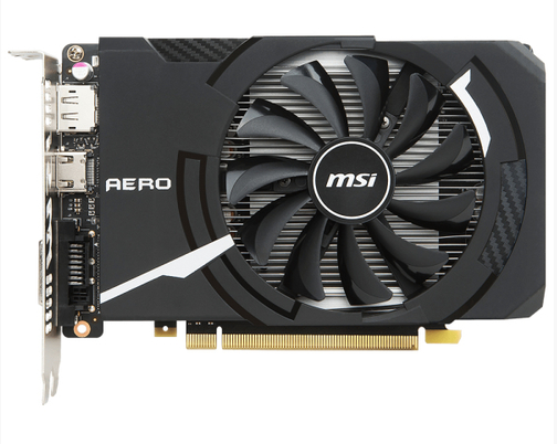 MSI VGA GEFORCE GTX 1050 TI AERO ITX 4G OCV1 4GB GDDR5