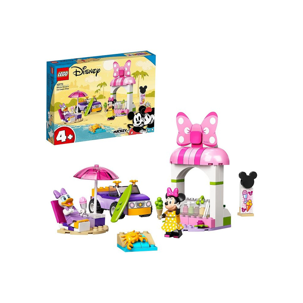 [10773] Disney Mickey and Friends La Gelateria di Minnie Macchina e 2 Minifigure
