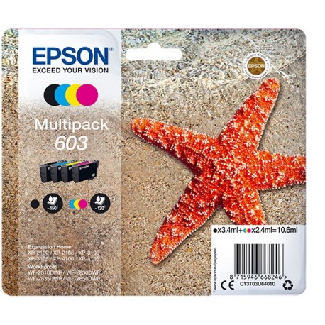 MULTIPACK EPSON  4 COLORI 603