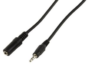 [10876] PROLUNGA AUDIO STEREO 3,5 MM M/F 1,5M