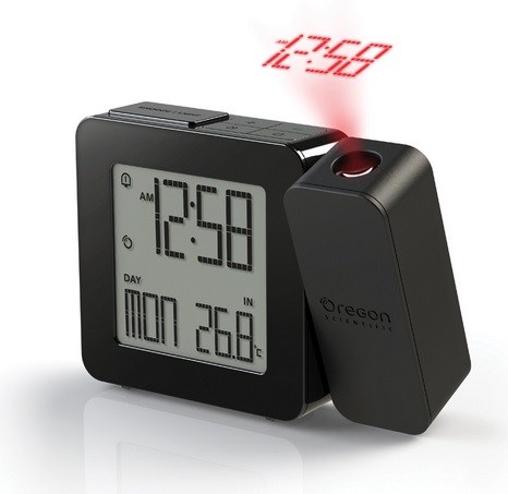 OROLOGIO SVEGLIA DIGITALE PROJI OREGON BLACK