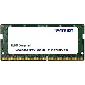 PATRIOT RAM SODIMM 4GB DDR4 2400MHZ