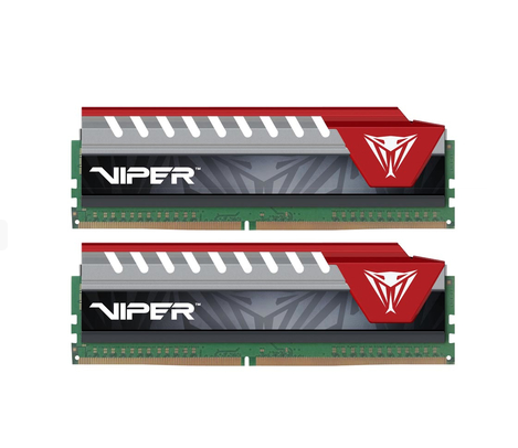 PATRIOT RAM VIPER ELITE DIMM 32GB (2X16GB DC) DDR4 2400HZ CL15 GRAY