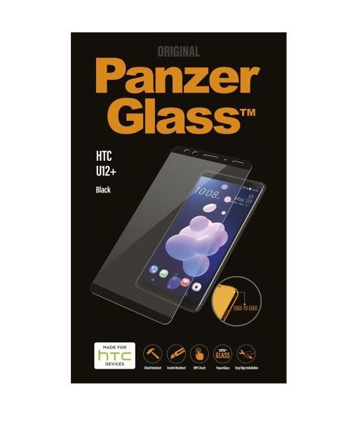 Pellicola in Vetro per HTC U12 Plus M234988 - Nero