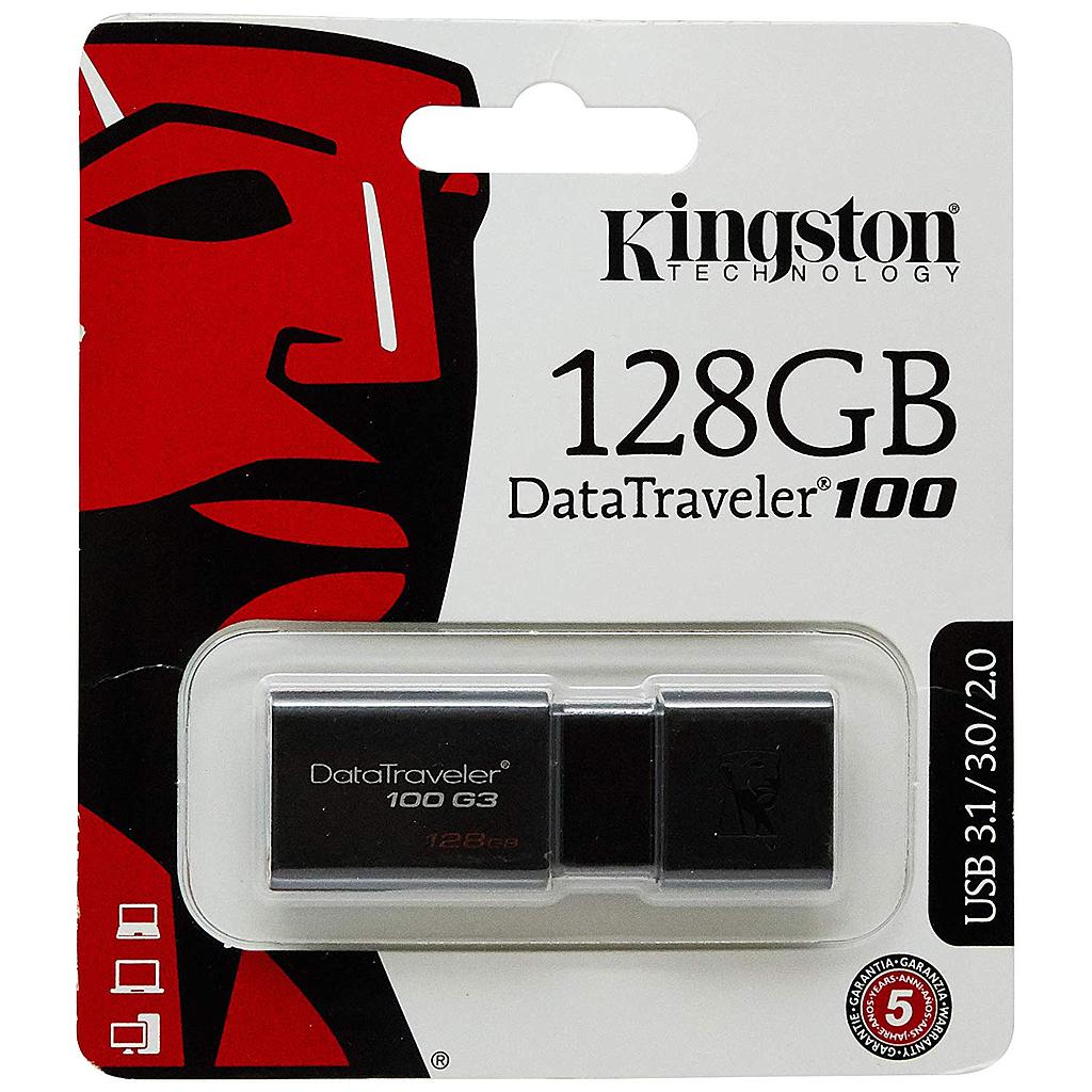 Pen drive Kingston 128GB USB 3.1/3.0/2.0