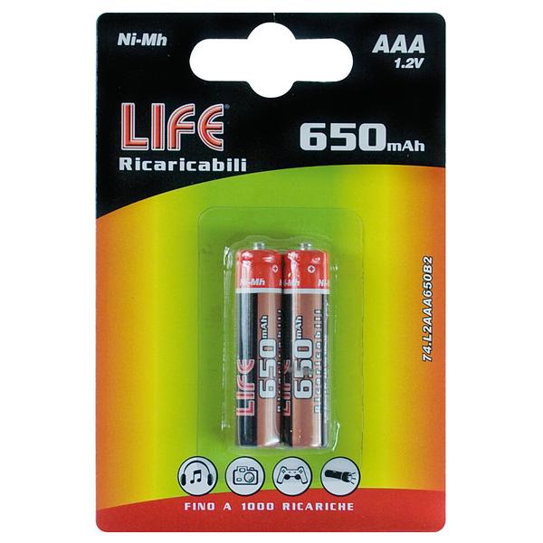 Pile Life, 2pz mini stilo 1,2V
