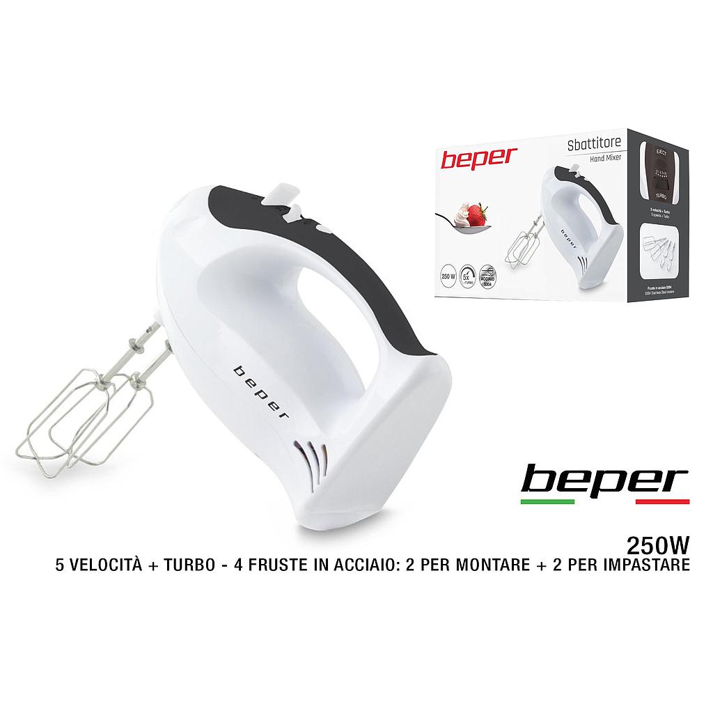 SBATTITORE 250W FRUSTE IN ACCIAIO BEPER