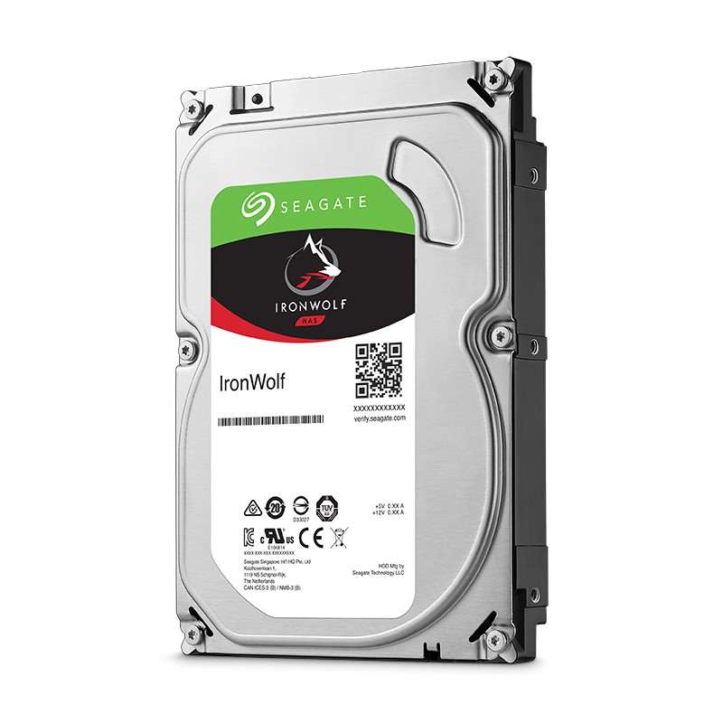 SEAGATE HDD IRONWOLF NAS 2TB 3,5 5900RPM SATA3 64MB CACHE