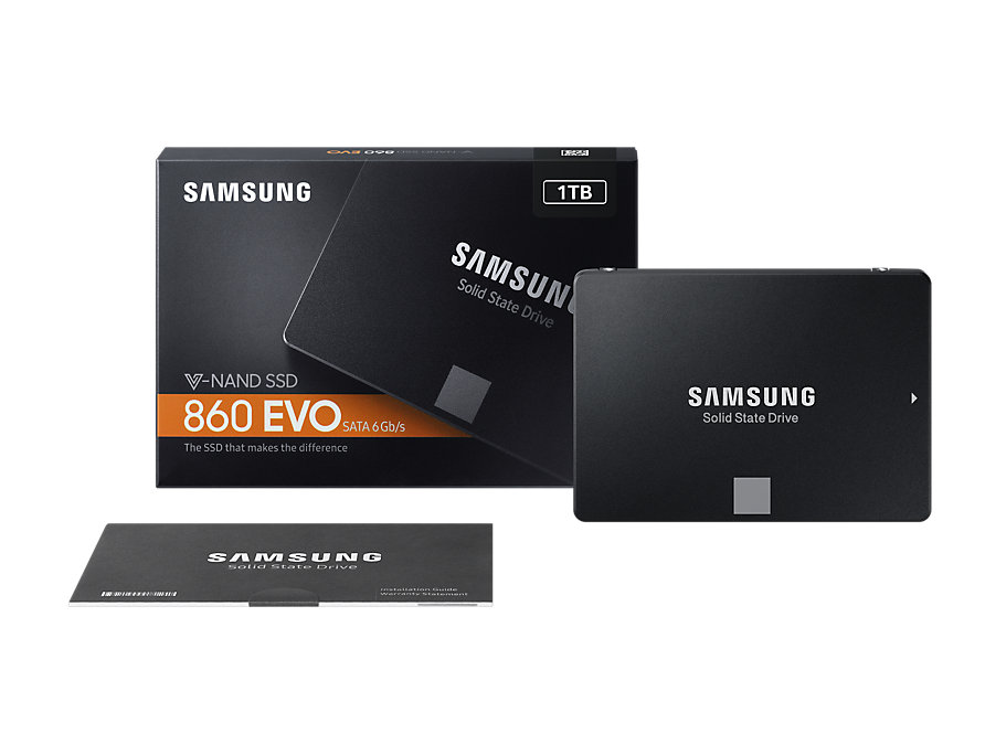 Ssd Samsung 860 EVO 2,5" 1TB Sata 3 MZ-76E1TOB/EU