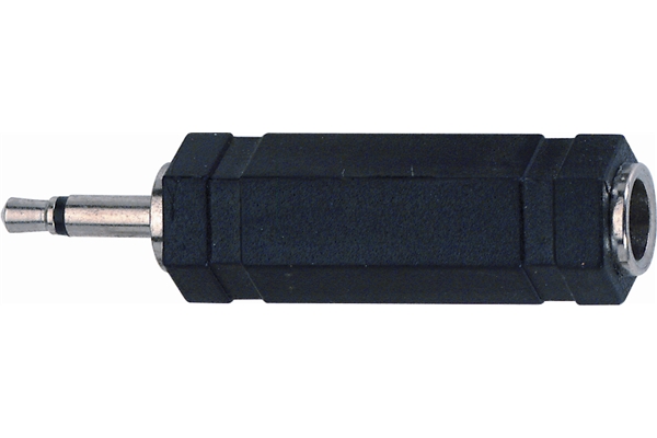 Adattatore audio Jack 6.3 mm mono femmina / Jack 3.5 mm mono maschio QuikLok