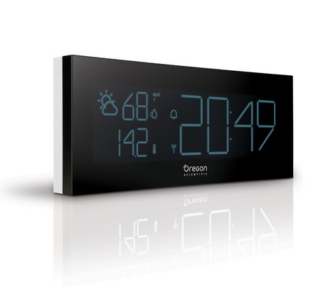 STAZIONE METEO PRYSMACHROME WHITE CON CON DISPLAY CAMBIA COLORE