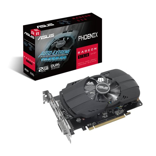 SVGA ASUS AMD RADEON PH-550-2G 2GB GDDR5 128BIT DVI+HDMI+DP PCIE