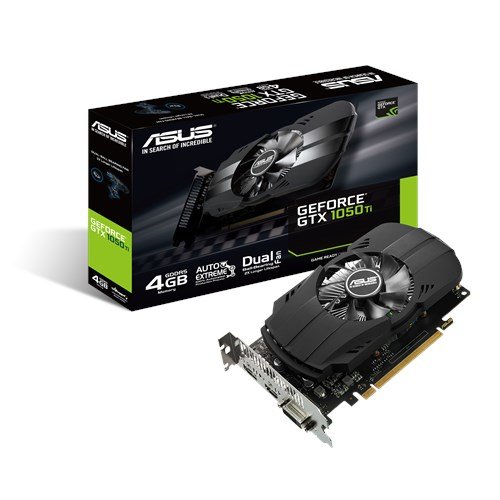 SVGA ASUS NVIDIA GTX1050TI 4GD5 4GB GDDR5 128BIT DVI+HDMI+DP PCI-E 3.0
