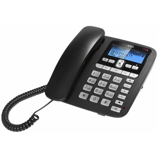 TELEFONO CON FILO AEG VOXTEL C110 NERO