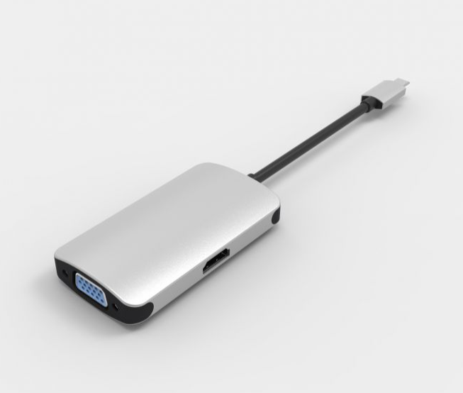 Adattatore da USB-C a VGA e HDMI