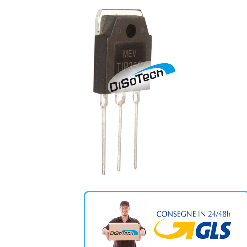 Transistor NPN TO-3P TIP35C 100V 25A