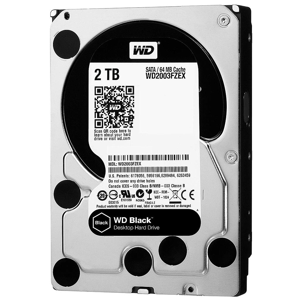 WESTERN DIGITAL HDD 2TB SATAII Pez I 3,5'' 7200RPM 64MB