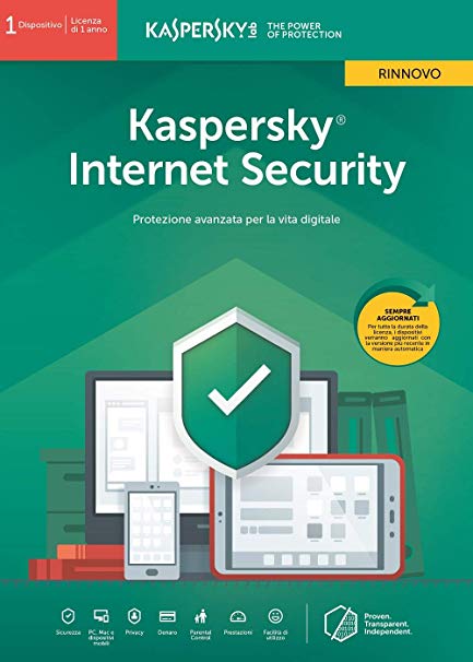 INTERNET SEC. KASP. 2019 1PC ATTACH