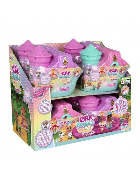 Cry Babies Magic Tears Casetta Castello Mini Bambola a Sorpresa Assortiti