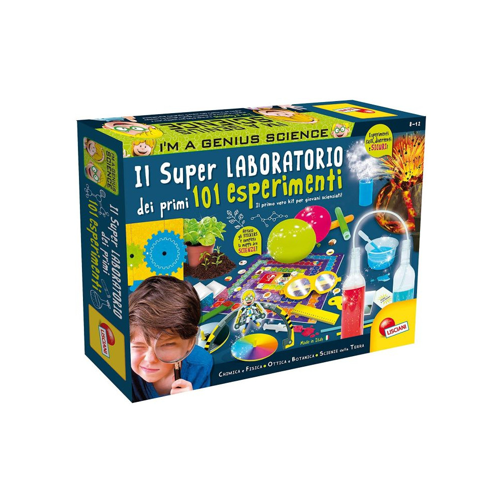 Lisciani Giochi Super Laboratorio dei Primi 101 Esperimenti