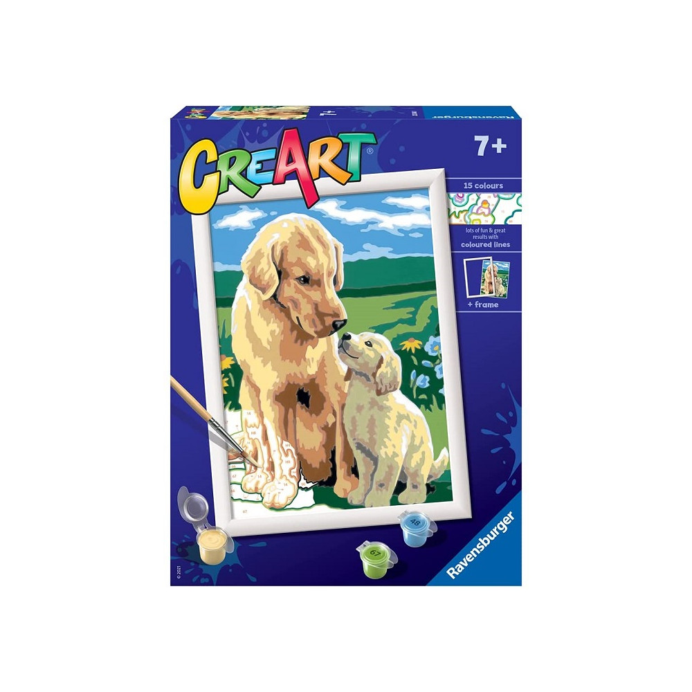 Ravensburger CreArt, Retriever sul Prato