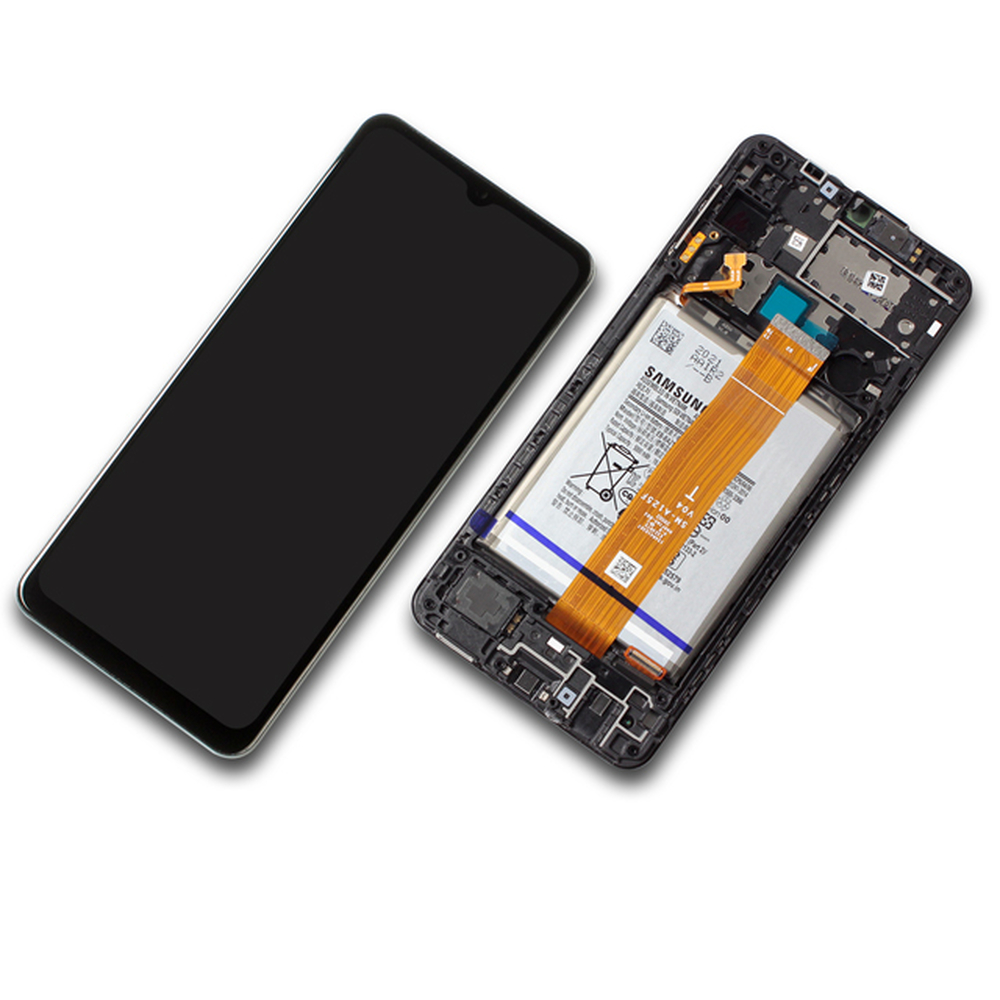 [GH82-24709A] DISPLAY LCD + TOUCH FULLSET GALAXY A12 (SM-A125F) NERO