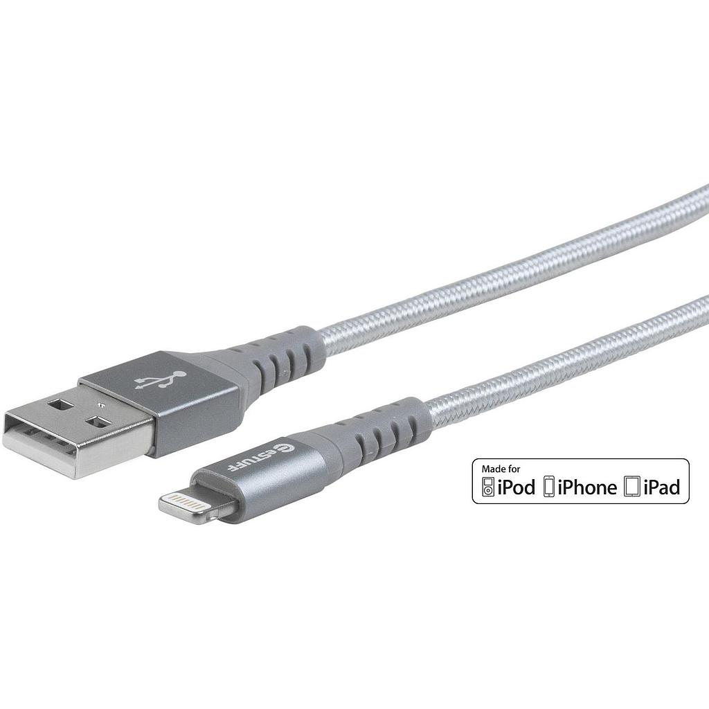 Cavo di ricarica iPhone e iPad Certificato MFI alta qualitá Nylon 1mt