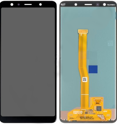 Display Lcd Compatibile per Galaxy A7 2018 Nero - SM-A750F
