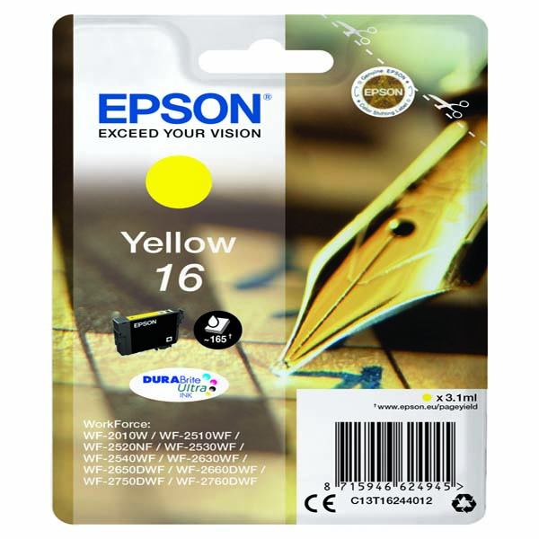CARTUCCIA EPSON T1624 giallo