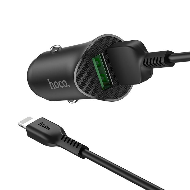 ALIMENTATORE PER AUTO 18W CON 2 PORTE USB