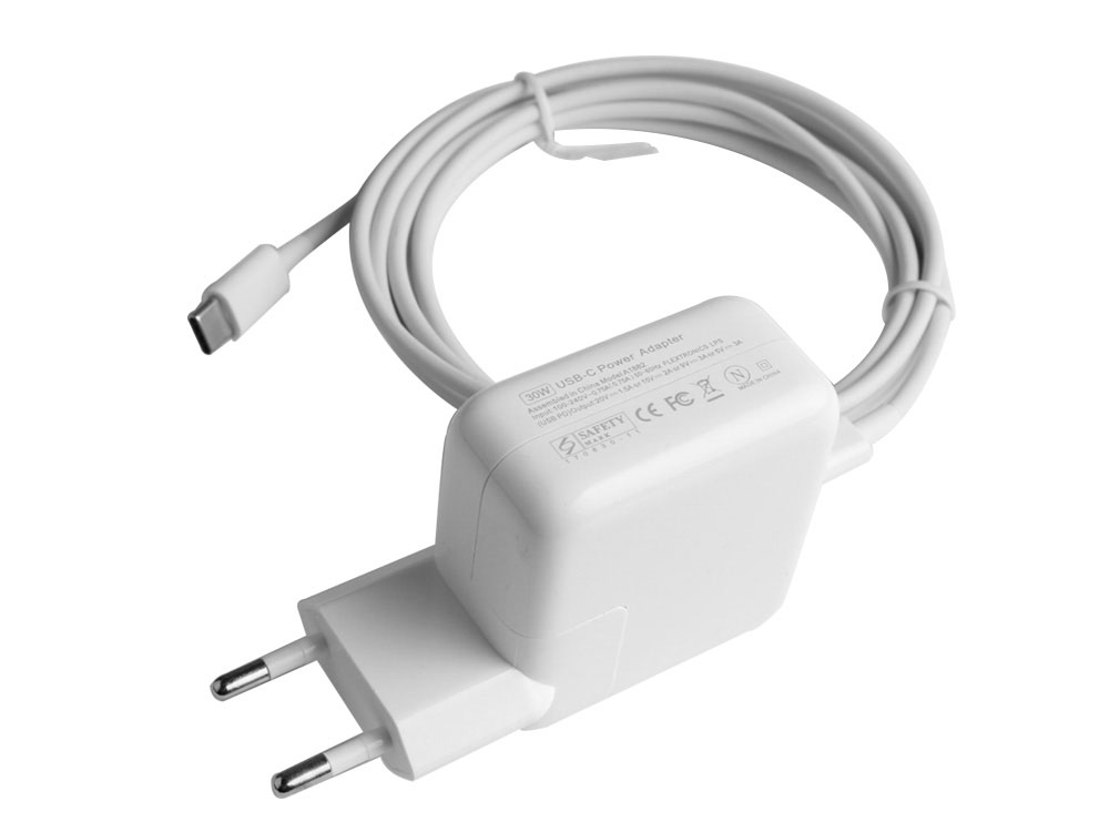 Alimentatore Compatibile 30W per MacBook Air e iPad Pro USB-C