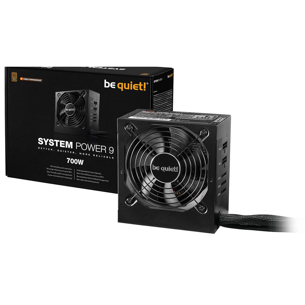 ALIMENTATORE SEMI-MODULARE SYSTEM POWER 9 700W, 80 PLUS BRONZE