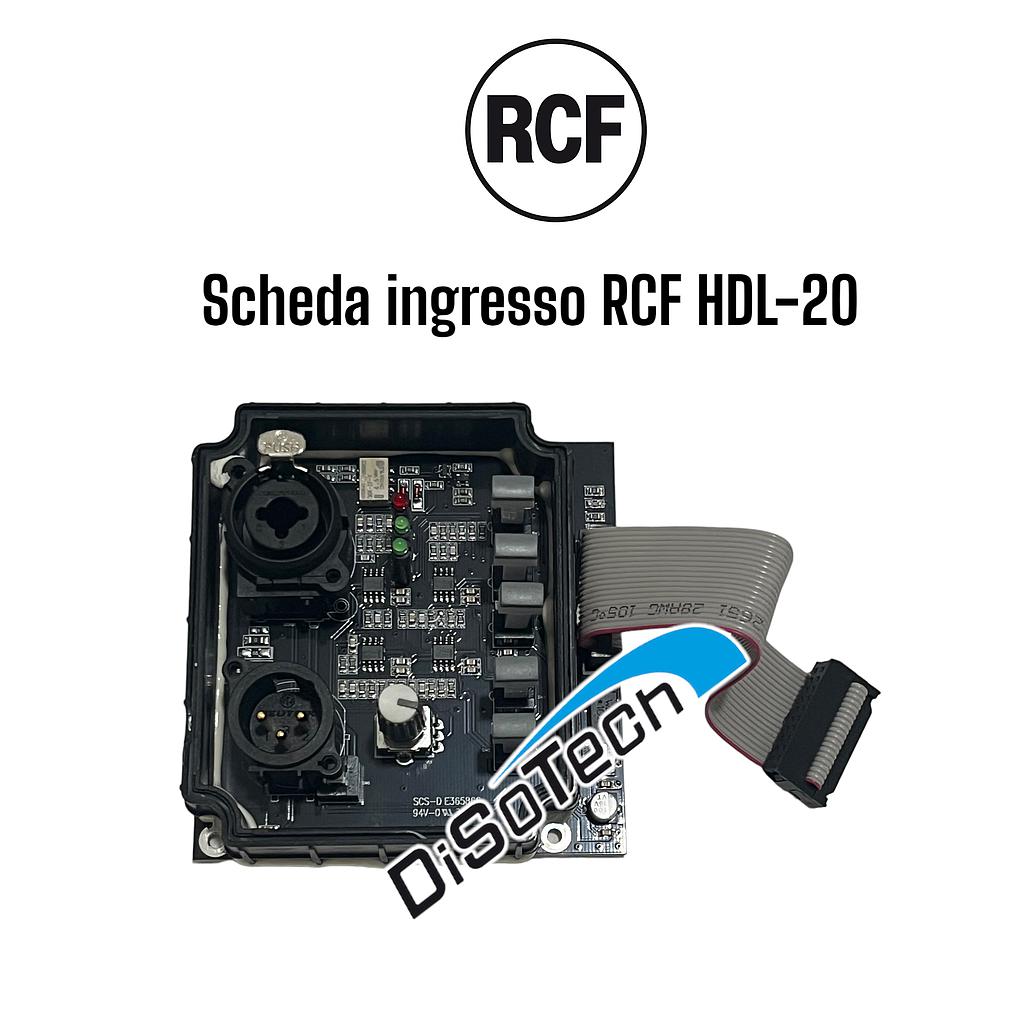 [23021096] Assieme scheda input HDL-20 HDL10-A  RCF