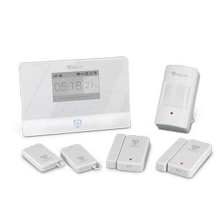 [15111] ALLARME ANTIFURTO SENZA FILI ATLANTIS A13-A750G-BK KIT BASE CON 2 TELECOMANDI-2 SENSORI P/F-1 SENS. MOV.-1 SIRENA APP GRATUITA X GESTIONE - UTILIZZABILE CON SMARTPHONE