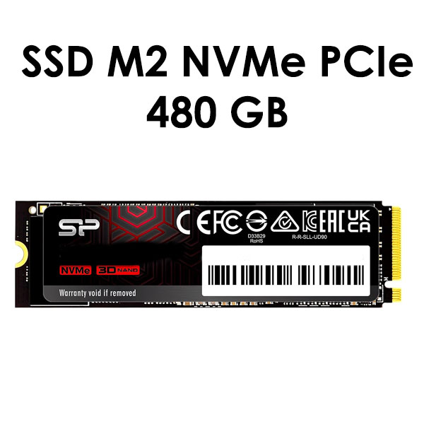 SSD M2 NVMe PCIe 480GB