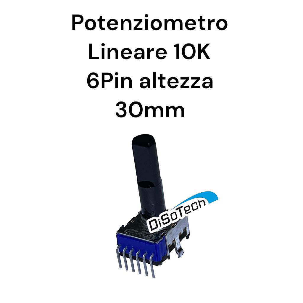[DST-16943] Potenziometro 10K Lineare altezza 30mm 6Pin