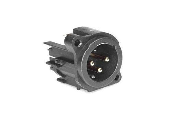Connettore spina XLR pcb maschio