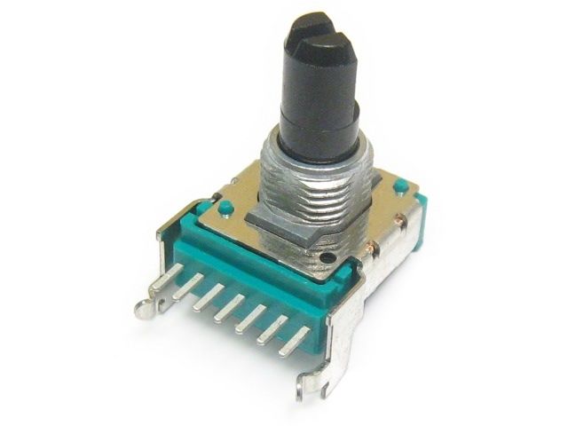 [AI8007] Potenziometro Logaritmico ALPS 20K 203A 7Pin 22.5mm senza blocco centrale