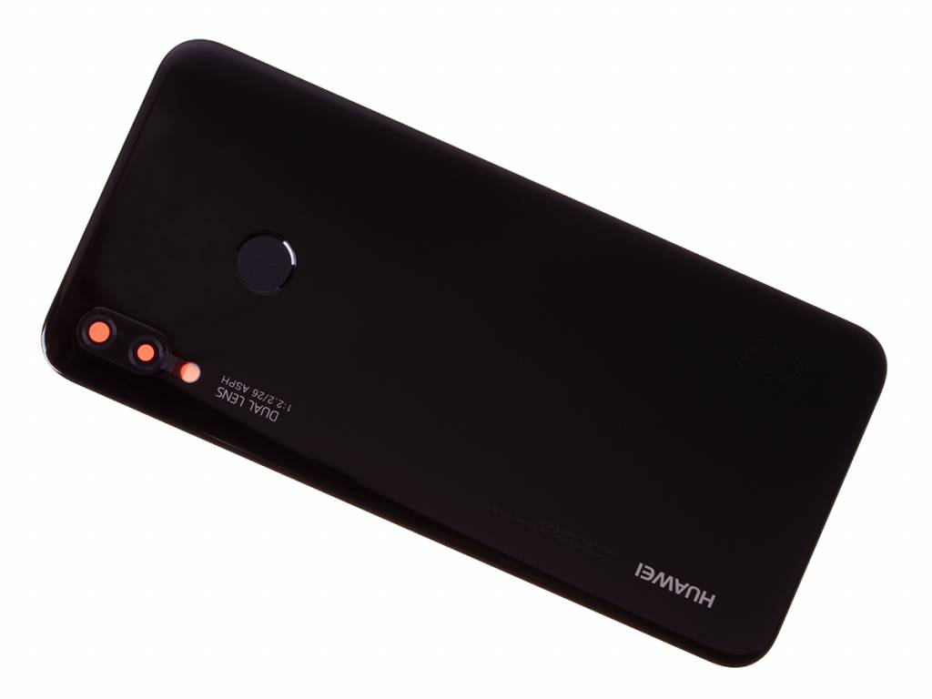 [02351VNT] Cover copribatteria per Huawei p20 Lite Dual Nero - 02351VNT