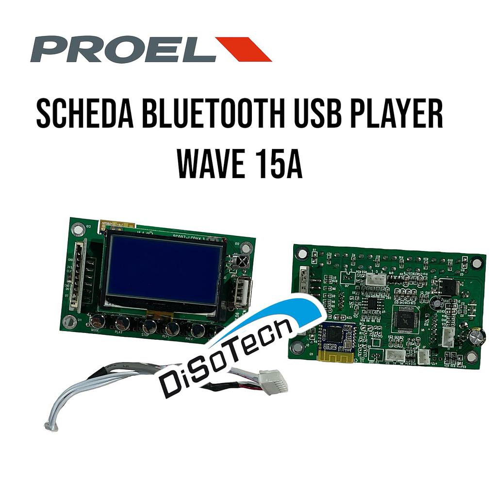[96PCADMP3BT] Modulo MP3/BLUETOOTH PLAYER PCBA Proel Wave 15A