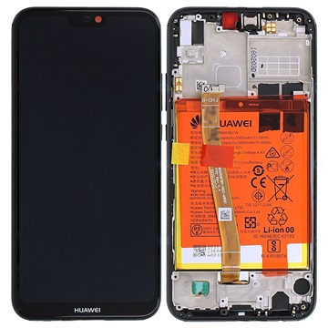 DISPLAY LCD + TOUCH PER HUAWEI P20 LITE NERO - M207398