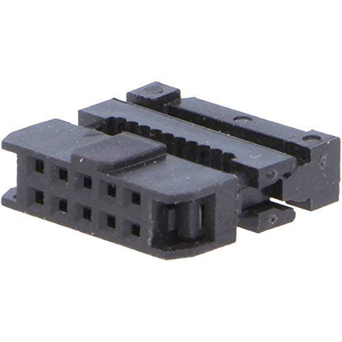 Connettore femmina 10pin morsetto per bus dati passo 2.54mm